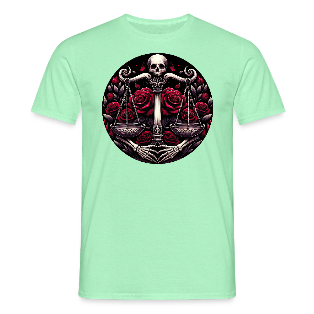 vaaka Miesten t-paita - mintunvihreä