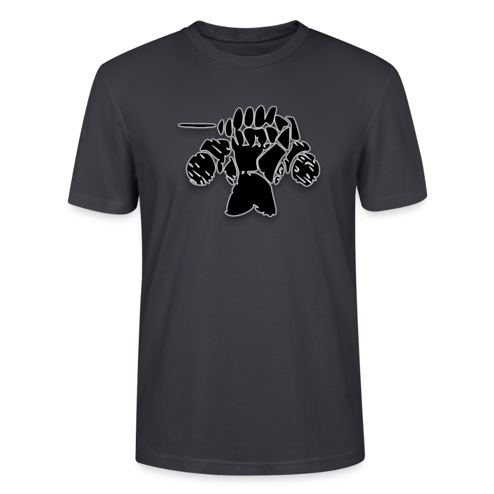 Panssarimies Stanley/Stella CRAFTER unisex t-paita - tummanharmaansininen