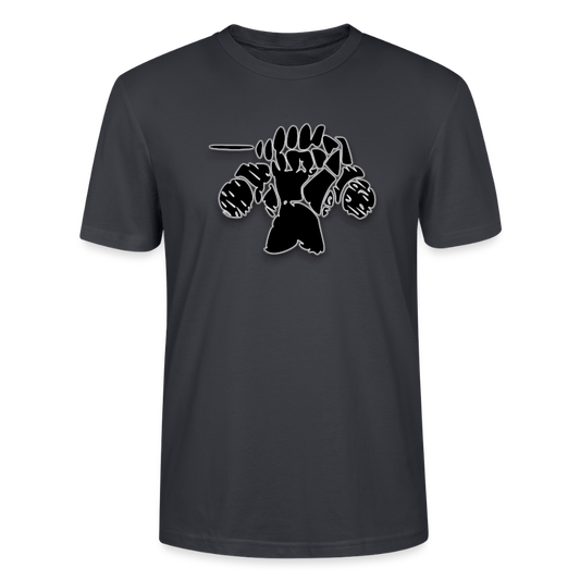 Panssarimies Stanley/Stella CRAFTER unisex t-paita - tummanharmaansininen