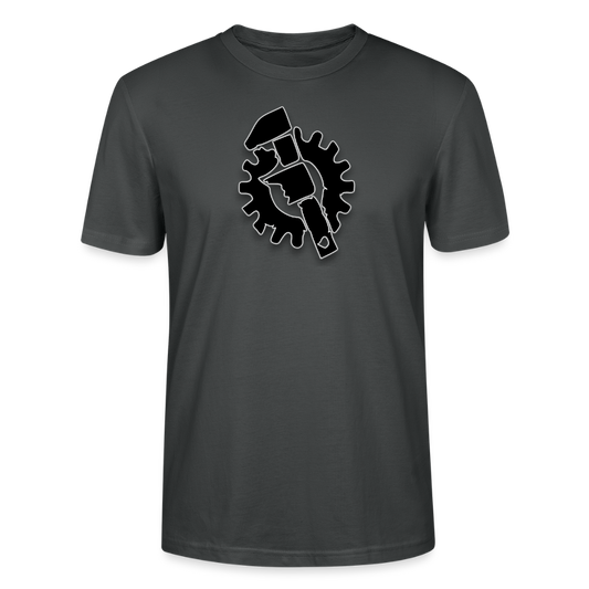 asentaja Stanley/Stella CRAFTER unisex t-paita - hiilenharmaa