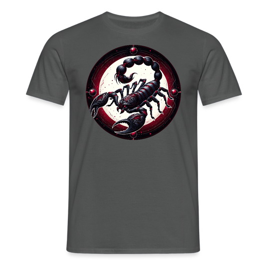 scorpio Miesten t-paita - hiilenharmaa