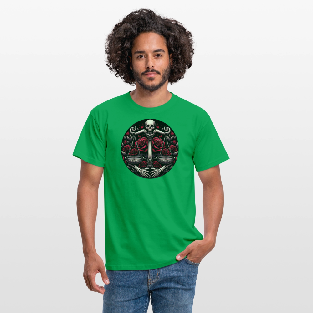 vaaka Miesten t-paita - kelly vihreä