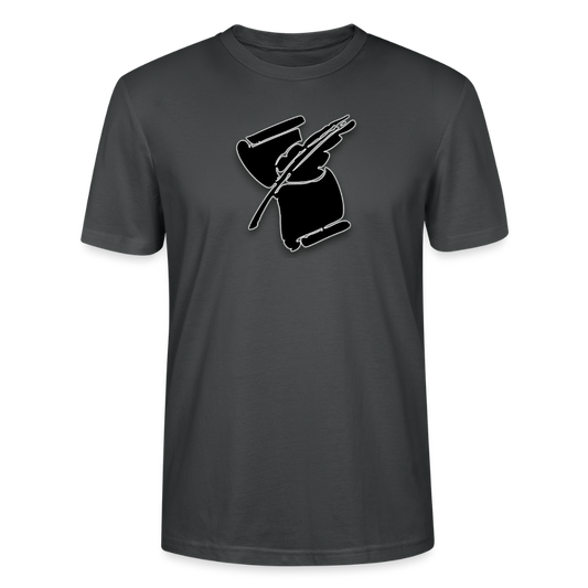 kirjuri Stanley/Stella CRAFTER unisex t-paita - hiilenharmaa