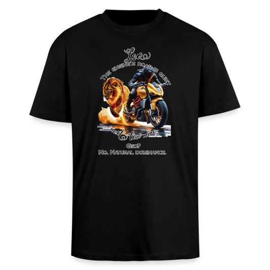 Syntynyt komentamaan - Paksu Oversized T-paita - musta