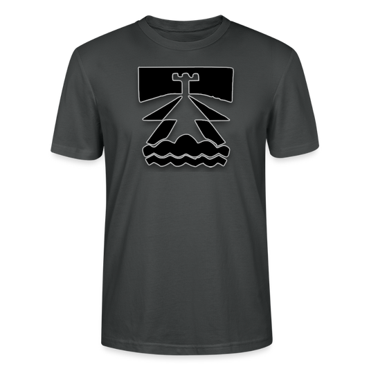 Ilmavalvontamies Stanley/Stella CRAFTER unisex t-paita - hiilenharmaa