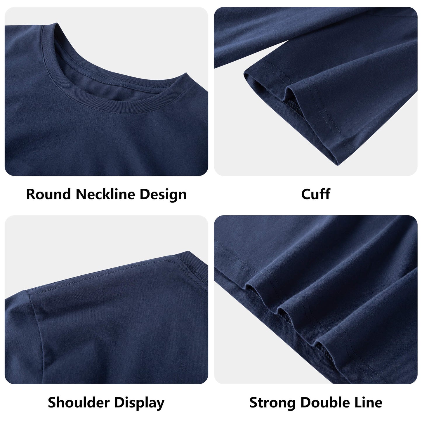 Muokkaa itse: kuva ja teksti – naisten puuvillapaita