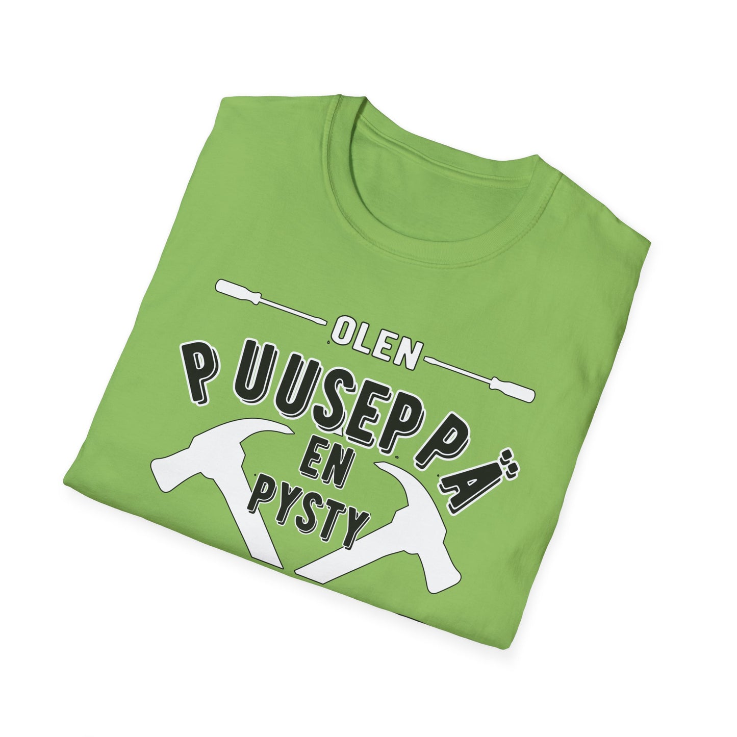 T-Paita - en pysty korjaamaan typeryyttä - puuseppä