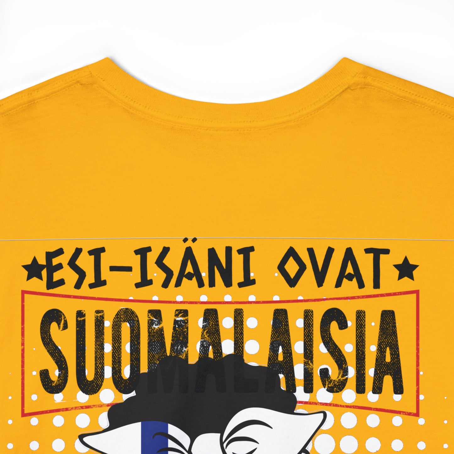 Unisex paksu puuvillainen t-paita - esi-isäni ovat suomalaisia