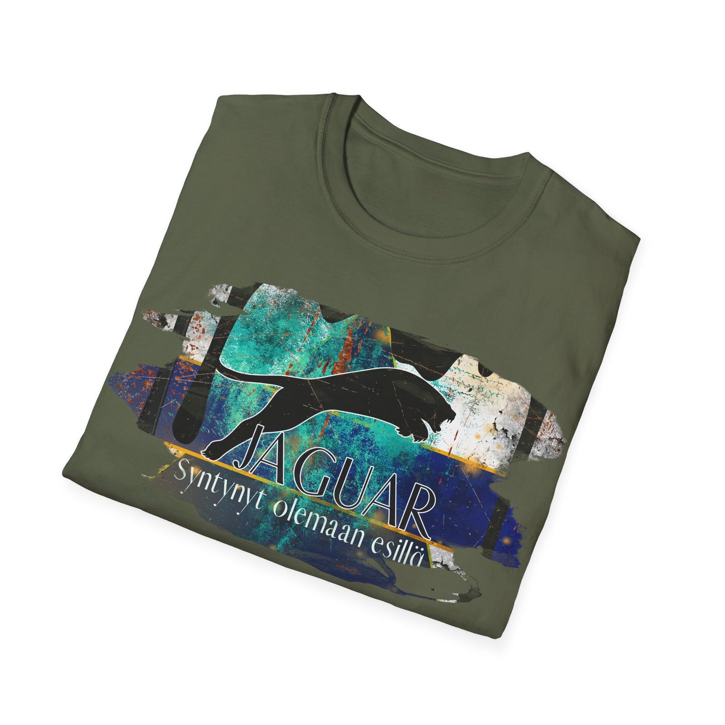 Monikäyttönen T-Paita -jaguar