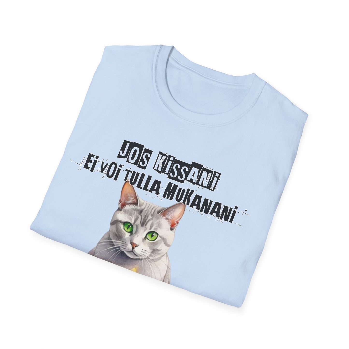 T-Paita - jos kissani ei voi tulla, minä en tule, burmilla