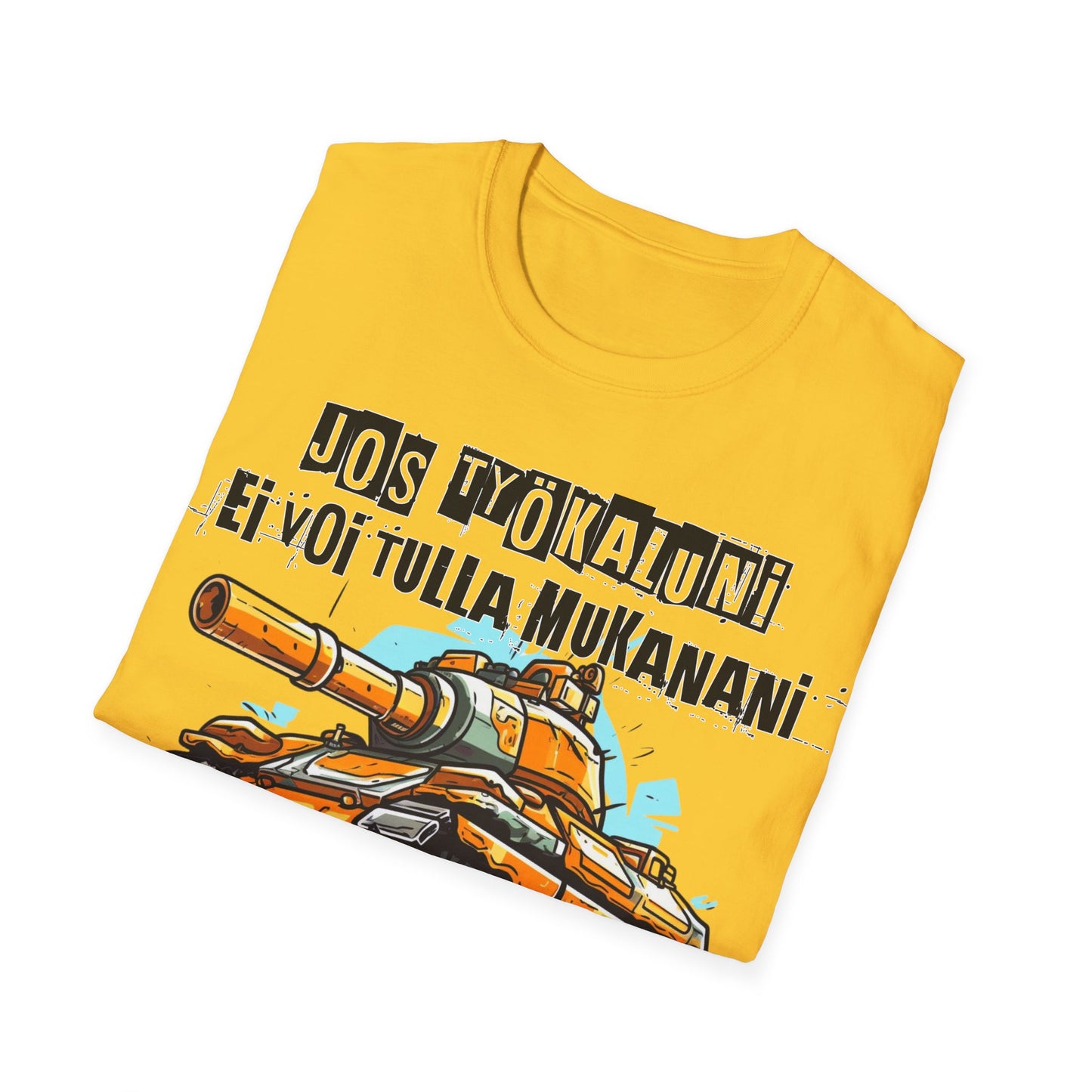 T-Paita - jos kissani ei voi tulla, minä en tule, tiikeri