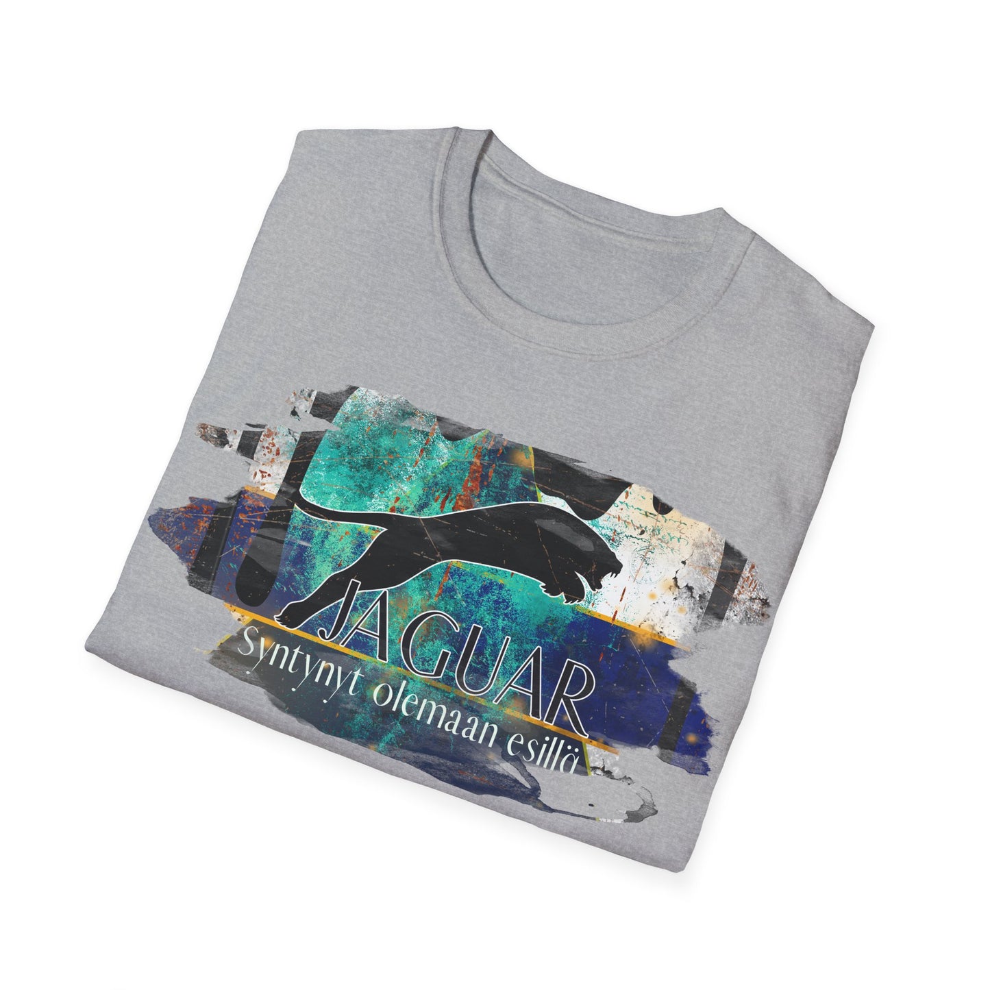 Monikäyttönen T-Paita -jaguar