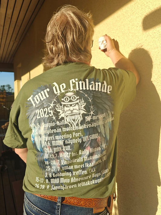 NahkaJaakko Support – pohjoisen mytologian unisex-paita