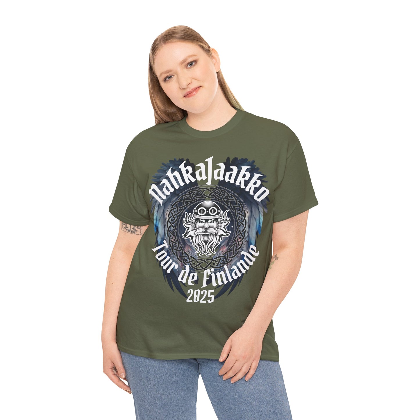 NahkaJaakko Support – pohjoisen mytologian unisex-paita