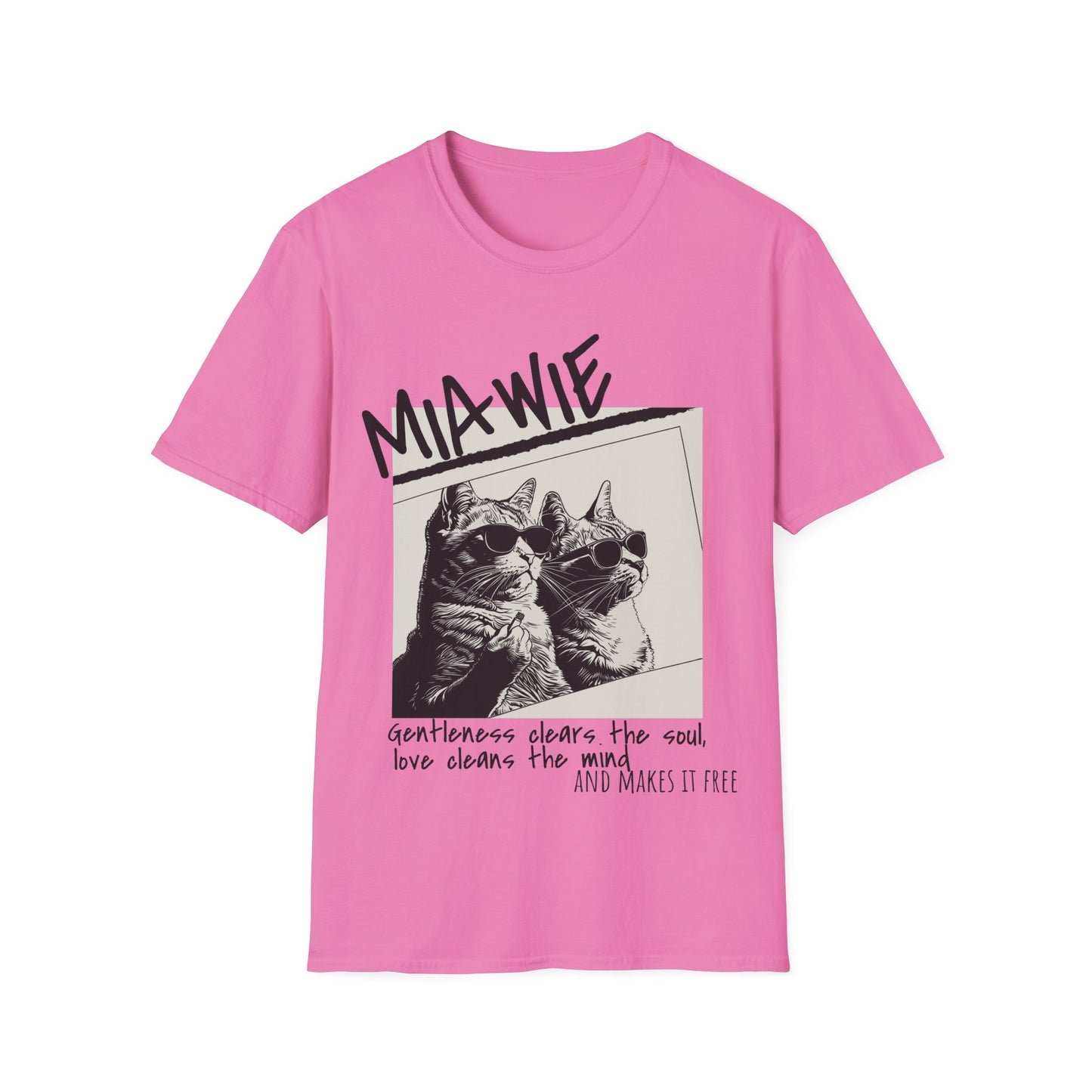 Pehmee ja Monikäyttönen T-Paita - MIAWIE