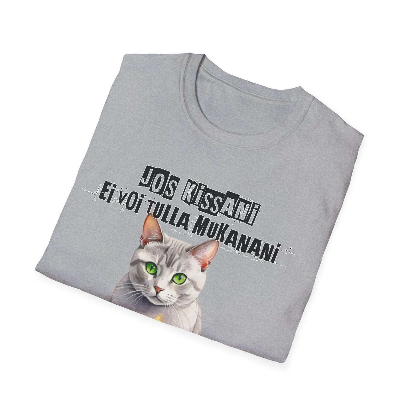 T-Paita - jos kissani ei voi tulla, minä en tule, burmilla