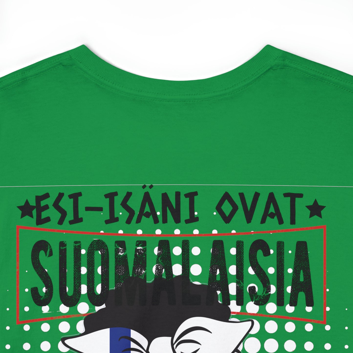 Unisex paksu puuvillainen t-paita - esi-isäni ovat suomalaisia