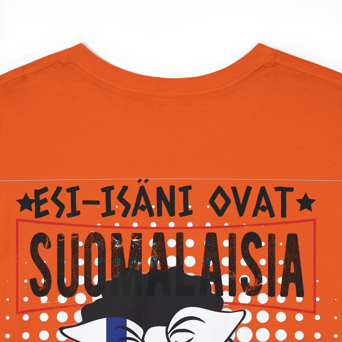 Unisex paksu puuvillainen t-paita - esi-isäni ovat suomalaisia