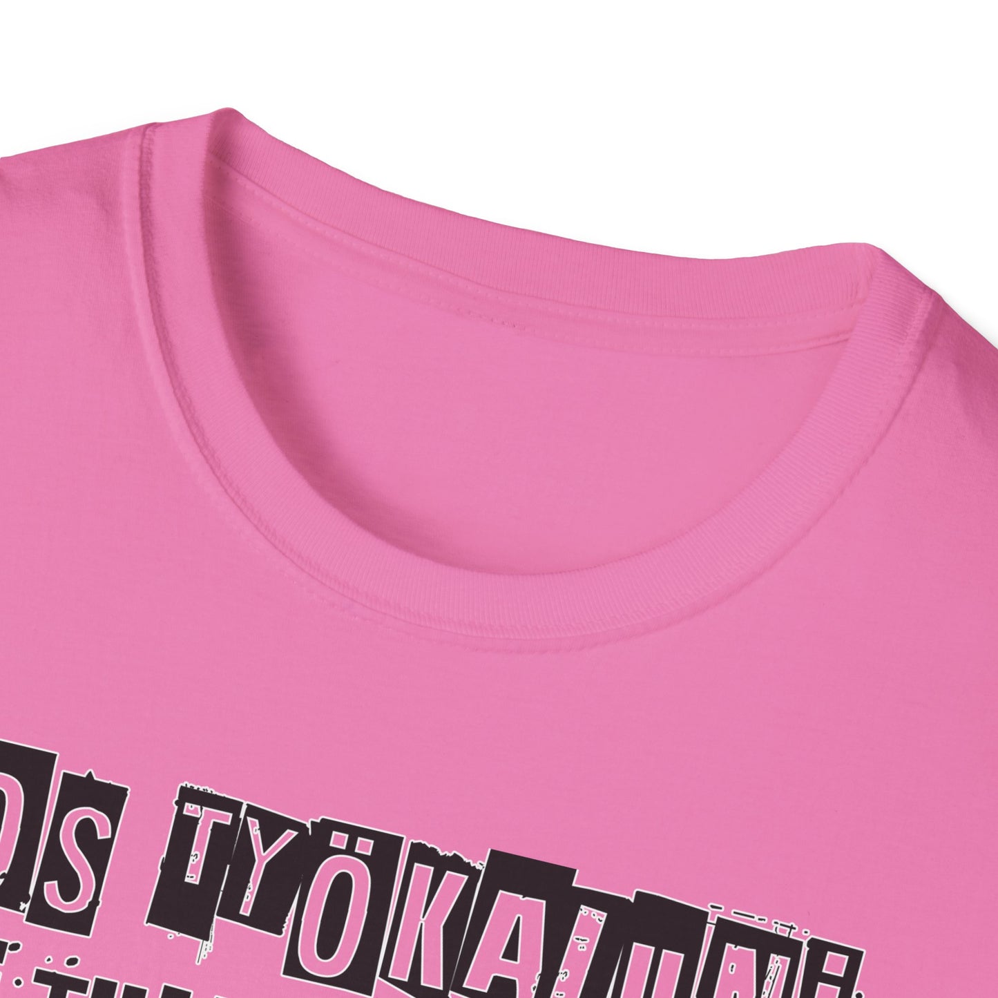 T-Paita - jos työkaluni ei voi tulla, minä en tule, ompelukone