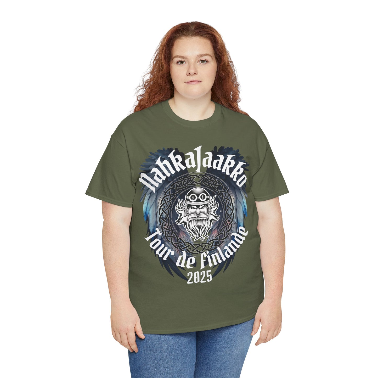NahkaJaakko Support – pohjoisen mytologian unisex-paita