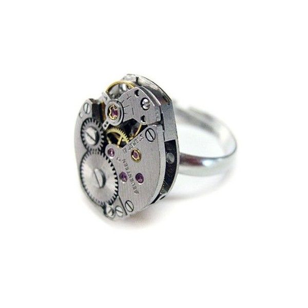 Rannekello sormus vintage steampunk