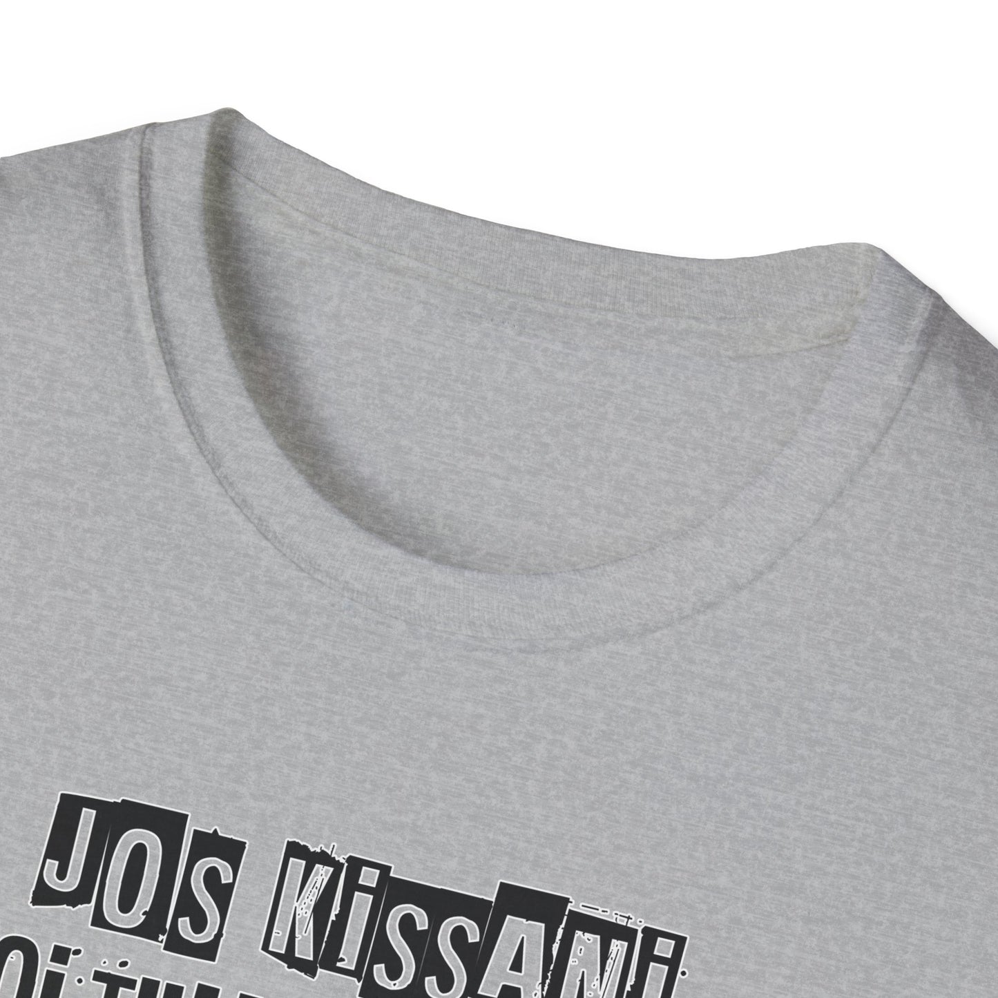 T-Paita - jos kissani ei voi tulla, minä en tule, musta kissa pahvilaatikossa