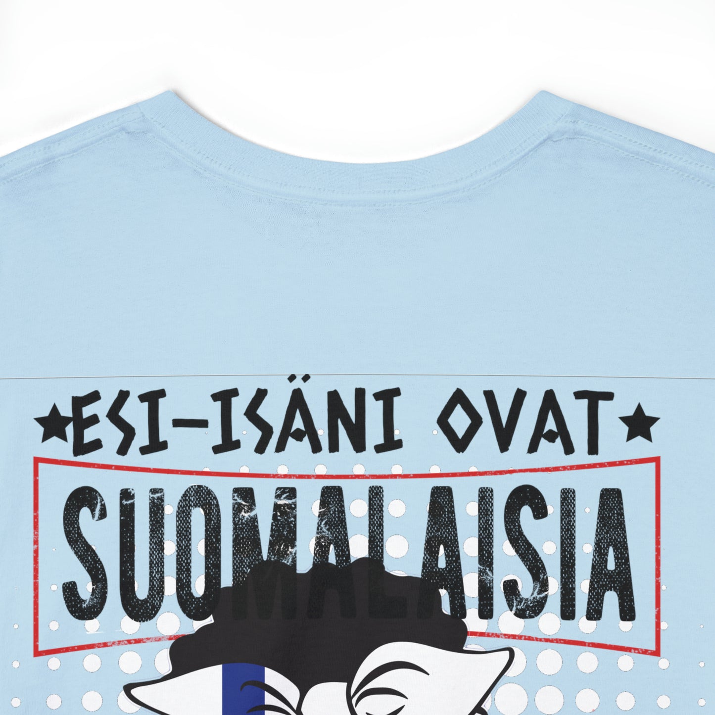 Unisex paksu puuvillainen t-paita - esi-isäni ovat suomalaisia