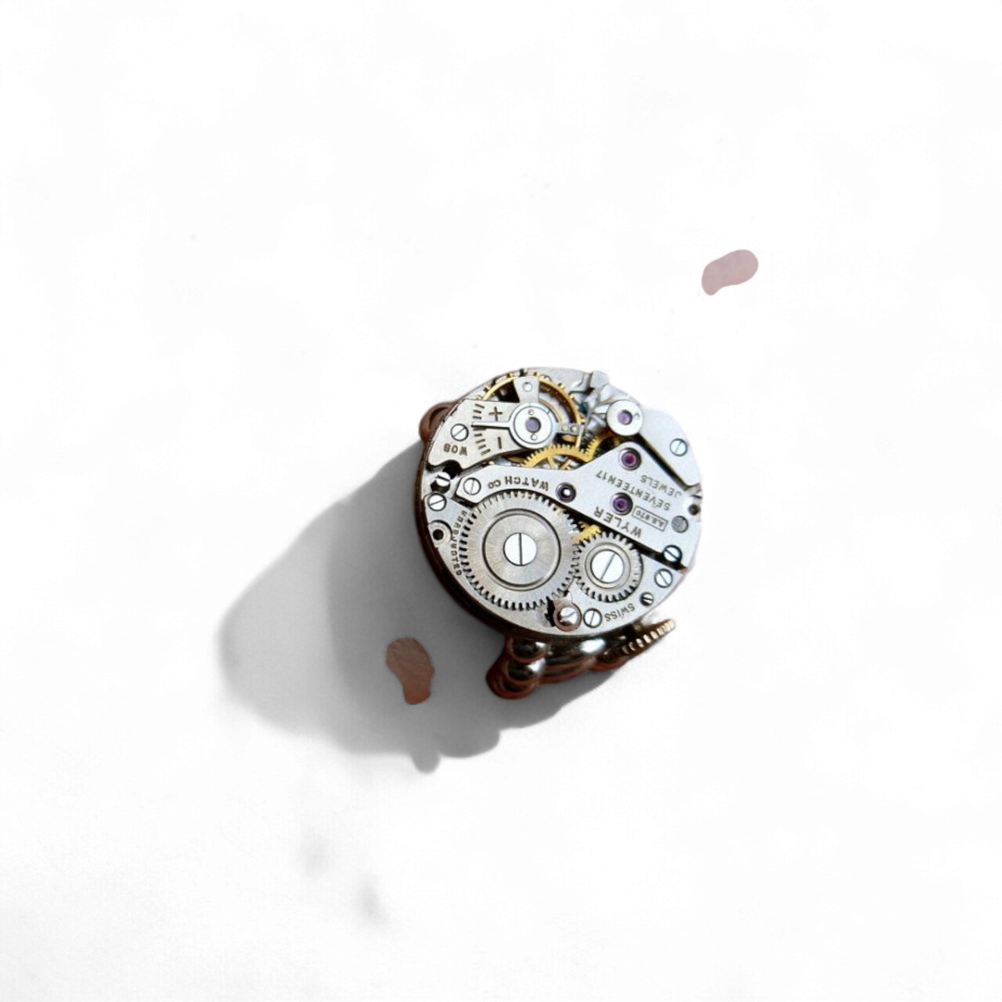 Rannekello sormus vintage steampunk