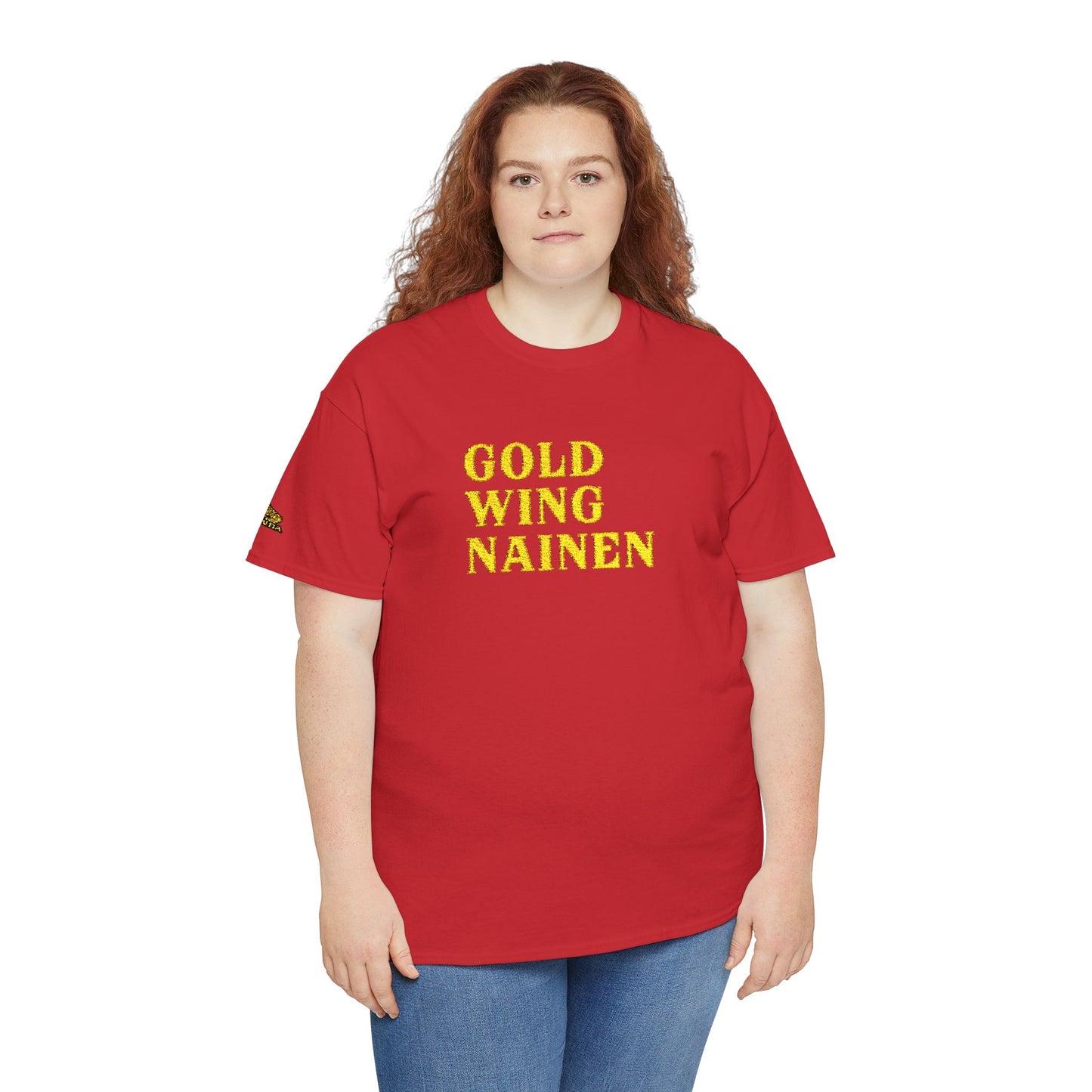 goldwingNAINEN Graphic Tee — Retro Script biker Lover T-Shirt