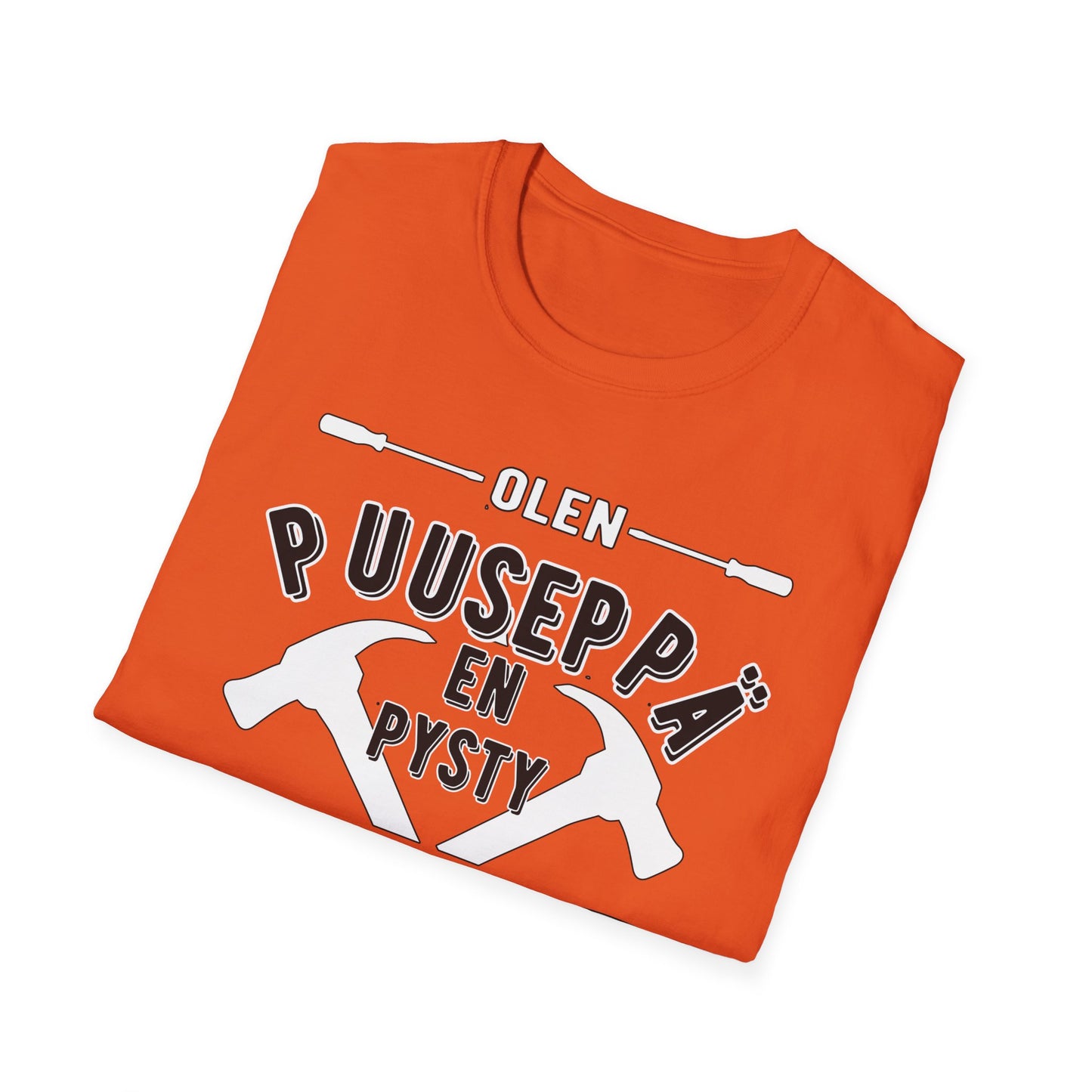 T-Paita - en pysty korjaamaan typeryyttä - puuseppä