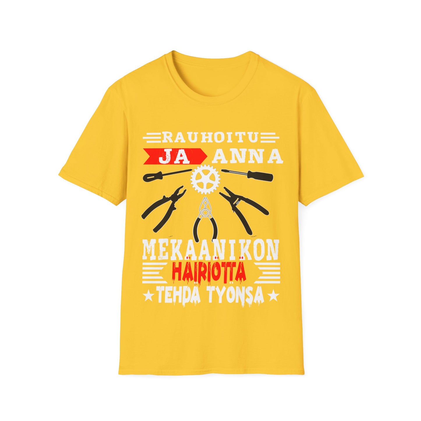 T-Paita - rauhoitu ja anna hoitaa homman mekaanikon