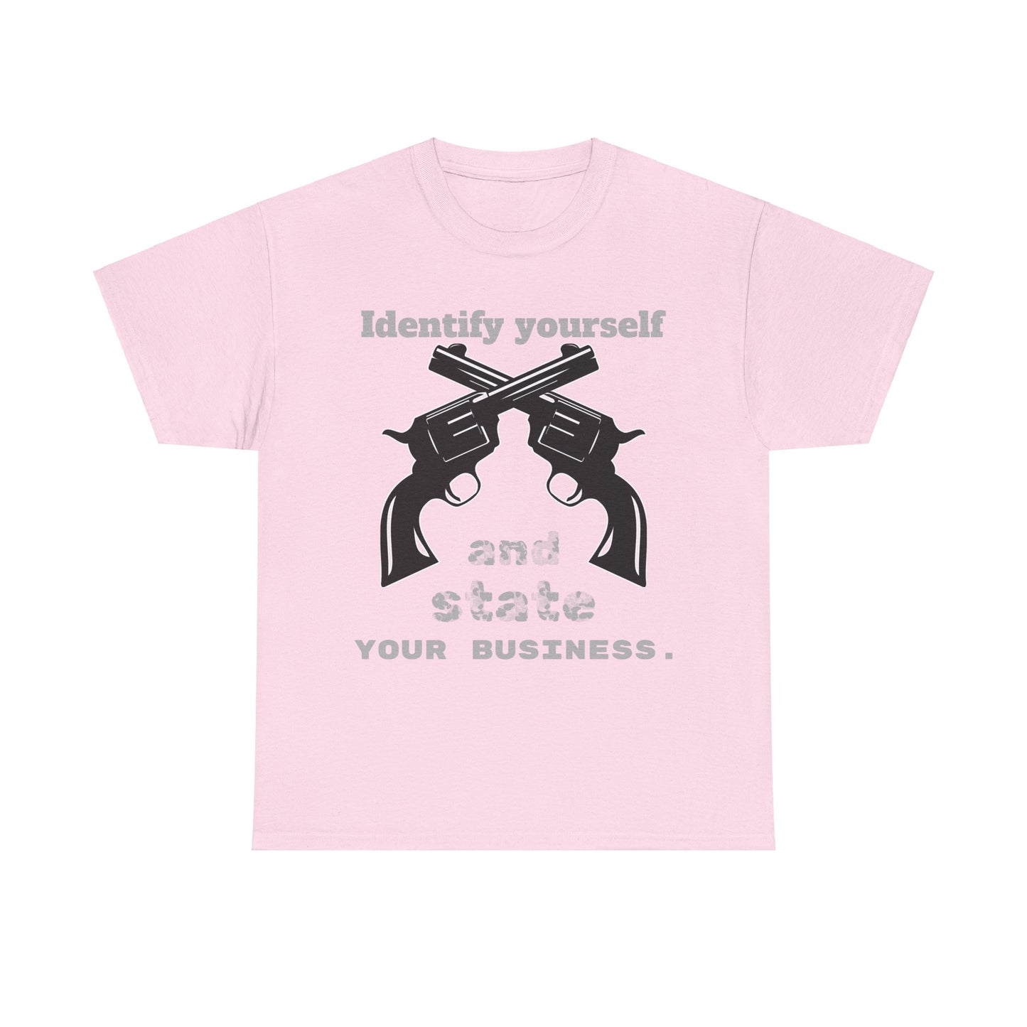 Unisex thick t-shirt - identify