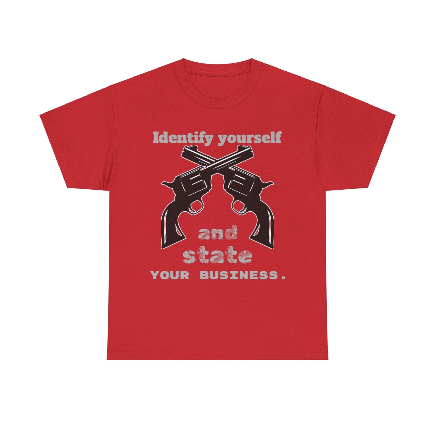 Unisex thick t-shirt - identify