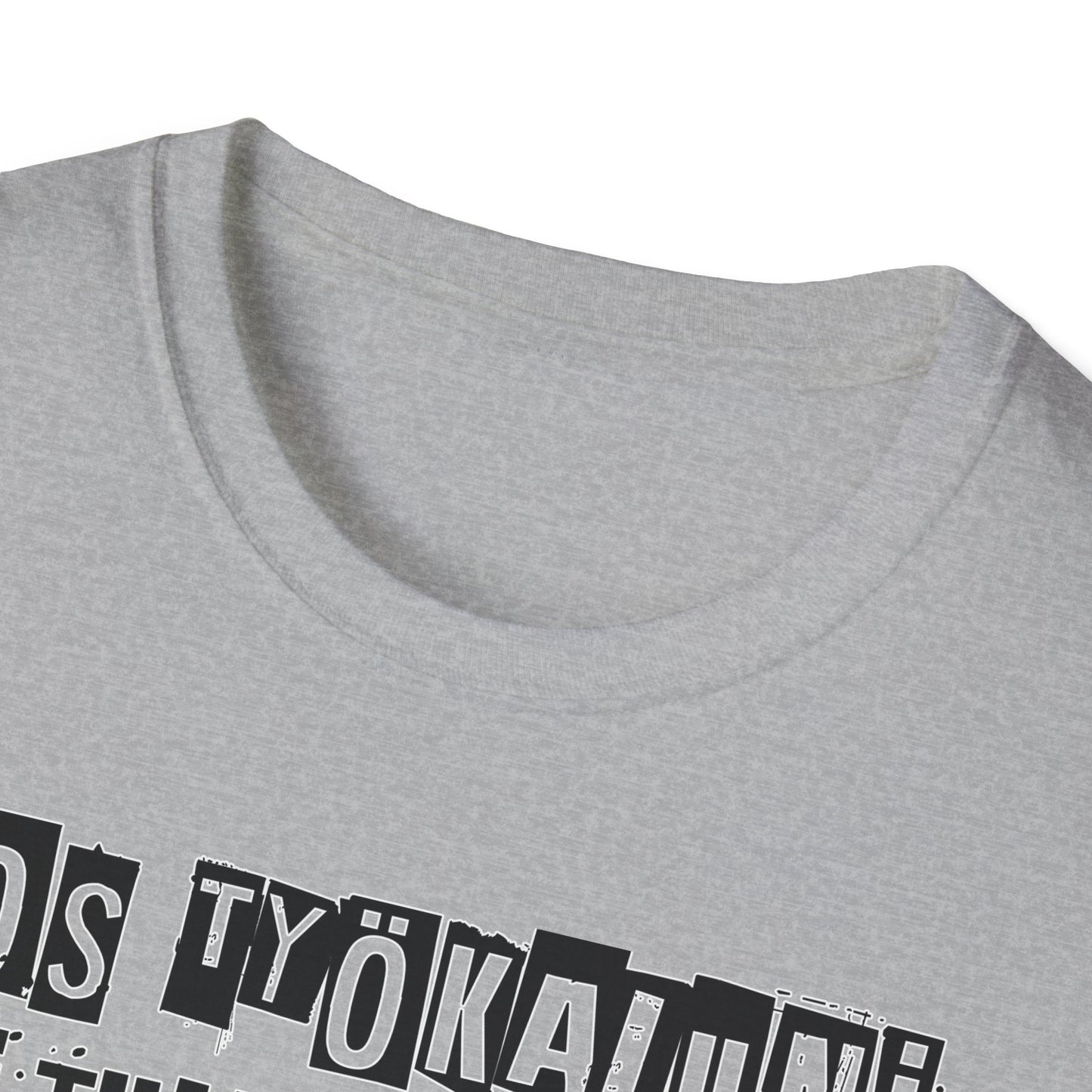 T-Paita - jos työkaluni ei voi tulla, minä en tule, ompelukone