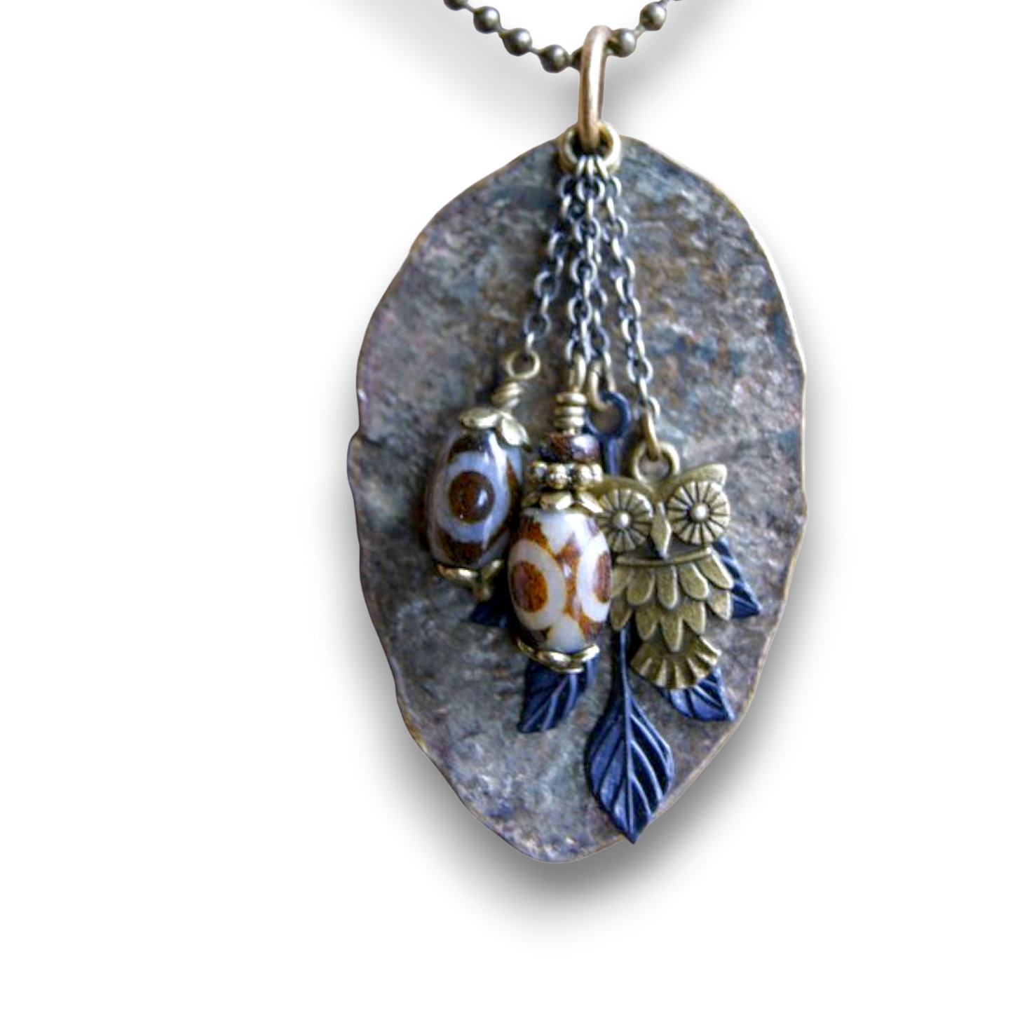 Hellundian muistojen koruja - NahkaJaakko aterinkorut: lusikka, haarukka, veitsi