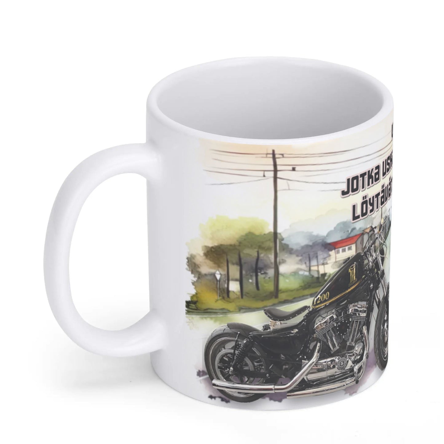 HELLLIVE muki from Lieto - kylätie + omat kuva ja teksti