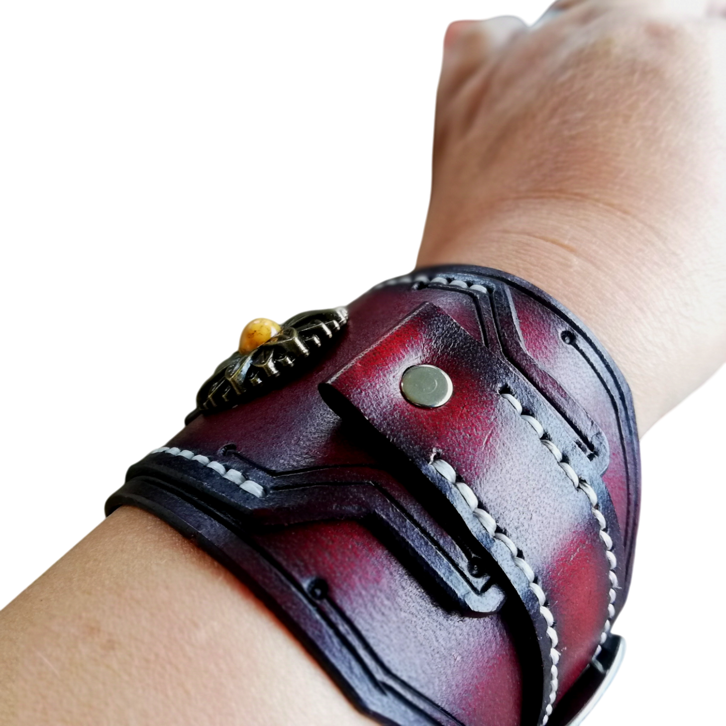 NahkaJaakko Varjokallo Kellonranneke tai nahkaranneke - kumman haluat?