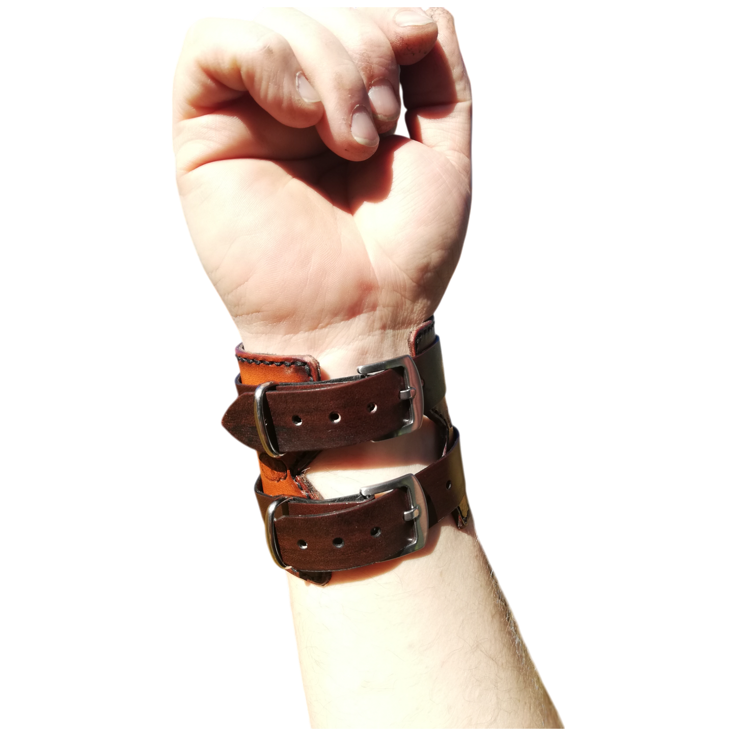 NahkaJaakko Tummanheimo ranneke – Kestävä seikkailukumppani