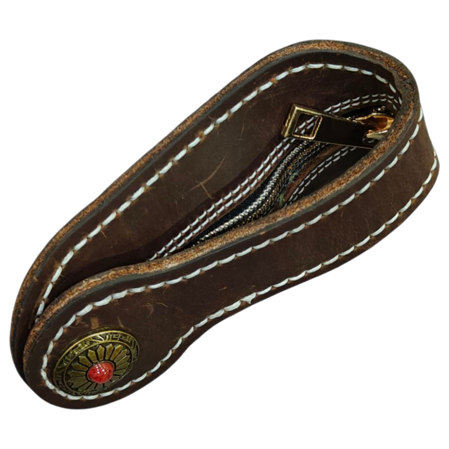 Kolikkokukkaro vyölle.