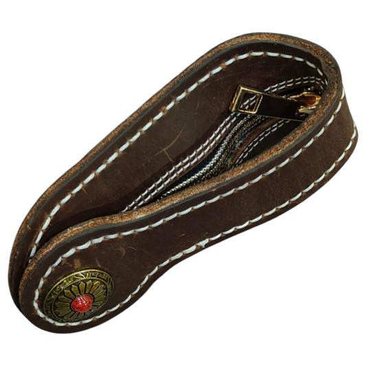 Kolikkokukkaro vyölle.