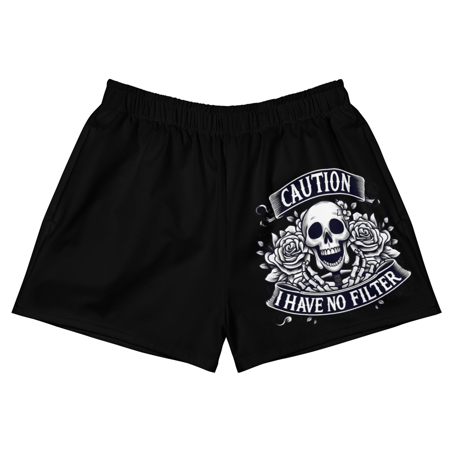 SKUUV naisten kierrätetystä materiaalista valmistetut urheilushortsit