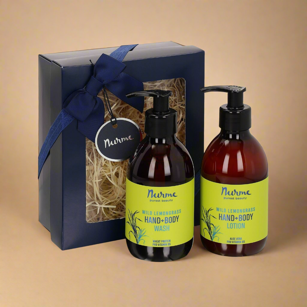 Natural Wild Lemongrass – Luonnollinen Vartalonhoitosetti,