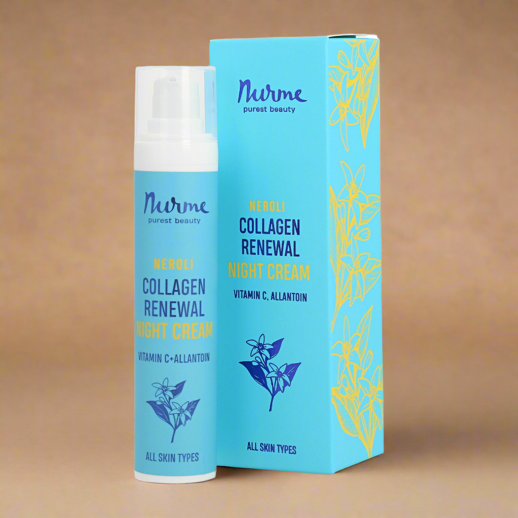 Nurme Collagen Renewing Neroli Night Cream, 50ml – Yön hiljainen soturi ihon puolustuksessa