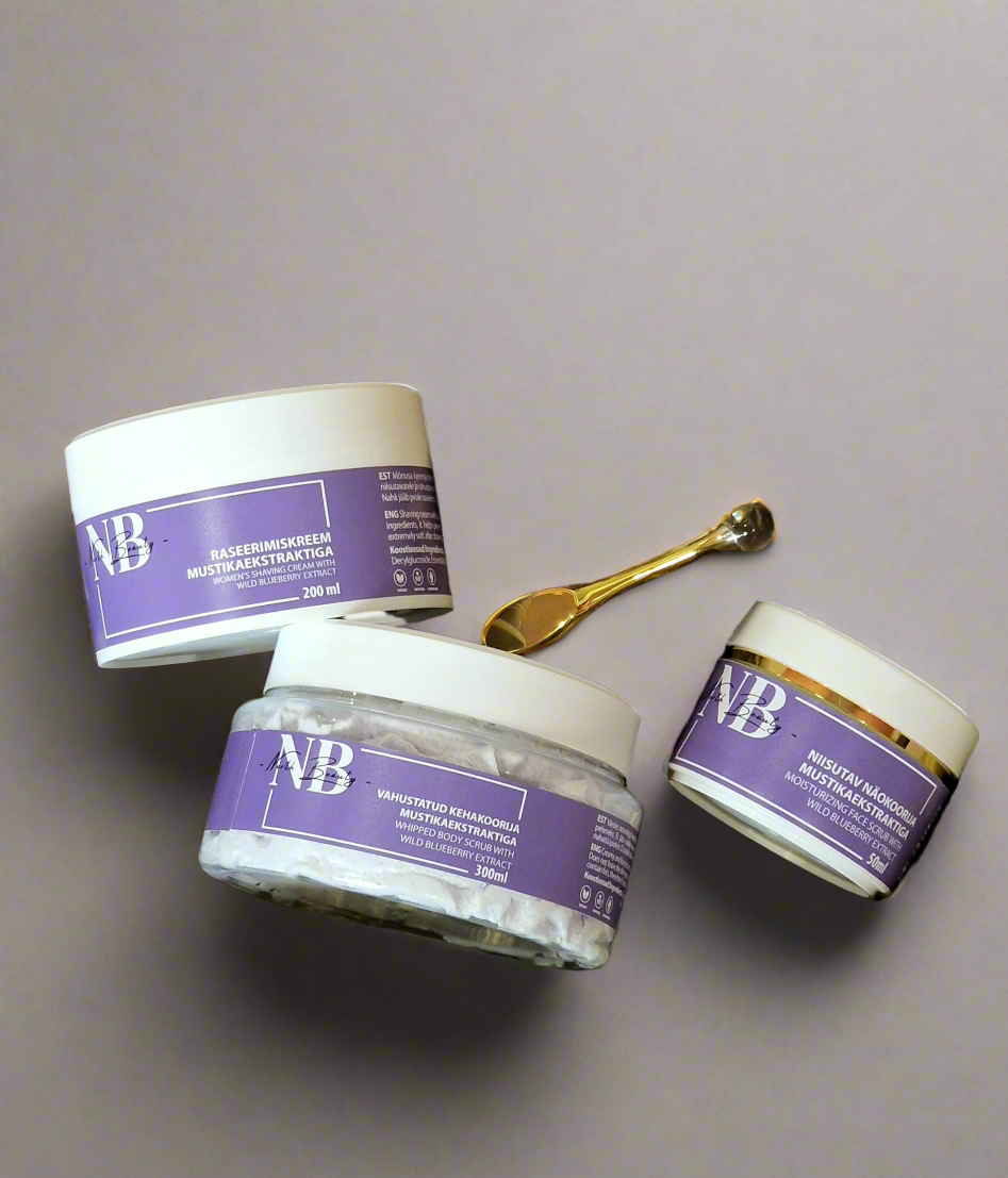 Blueberry Extract Body Care Kit