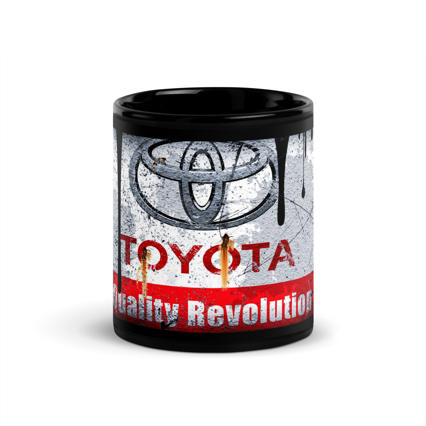Black glossy Mug - Toyota