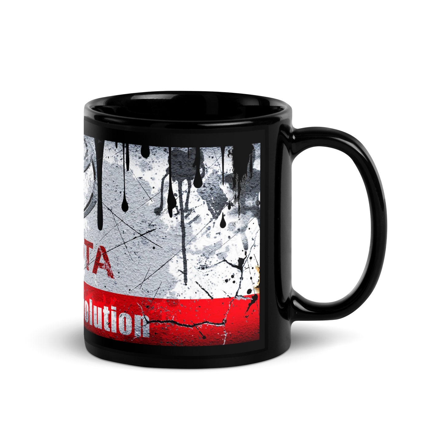 Black glossy Mug - Toyota