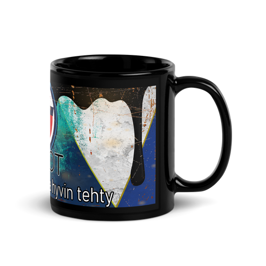 Black Glossy Mug - Talbot