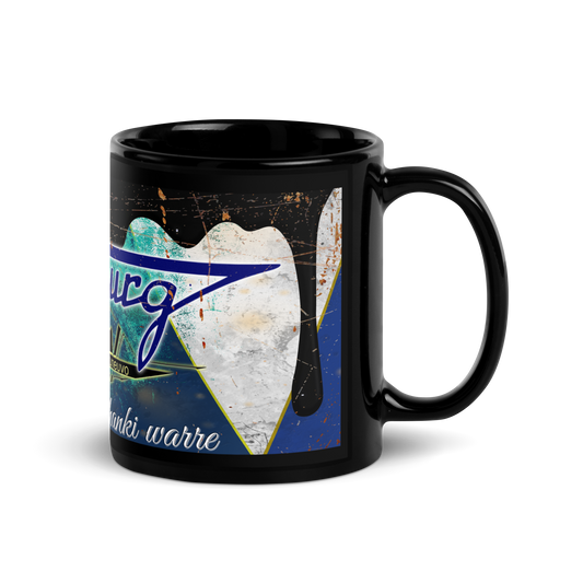 Black glossy Mug - Wartburg