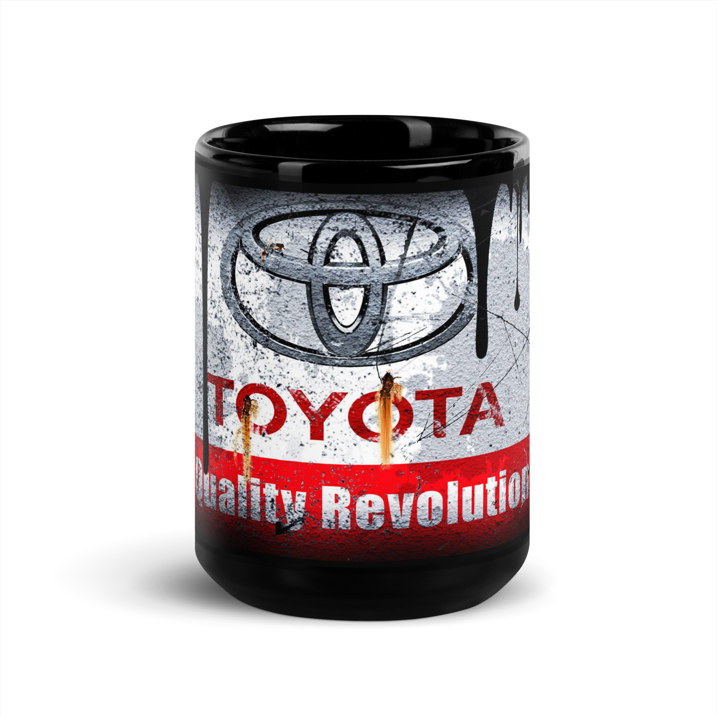 Black glossy Mug - Toyota