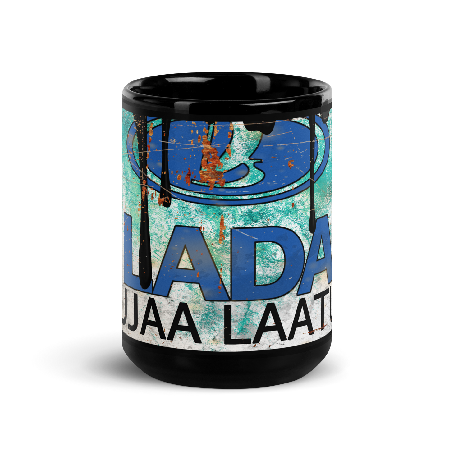 Black glossy Mug - Lada
